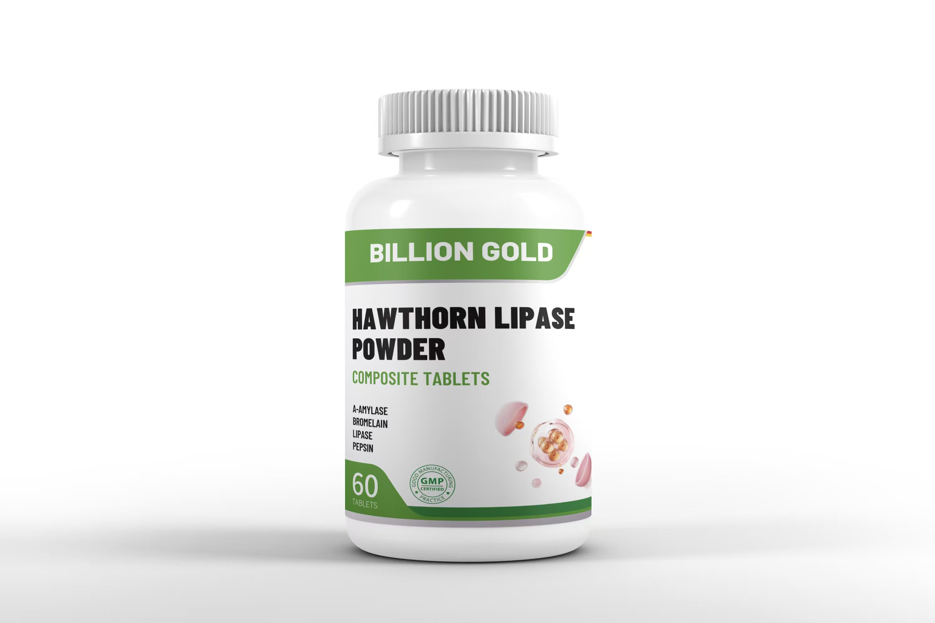 BILLION GOLD 山楂消化酶粉复合片